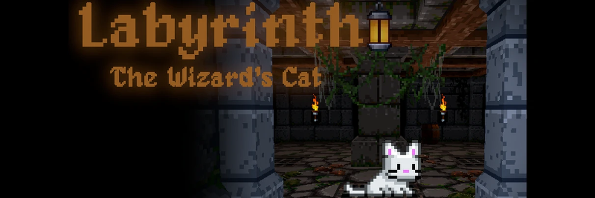 Labyrinth: The wizard’s cat предложит спасти кошку из опасного пиксельного подземелья