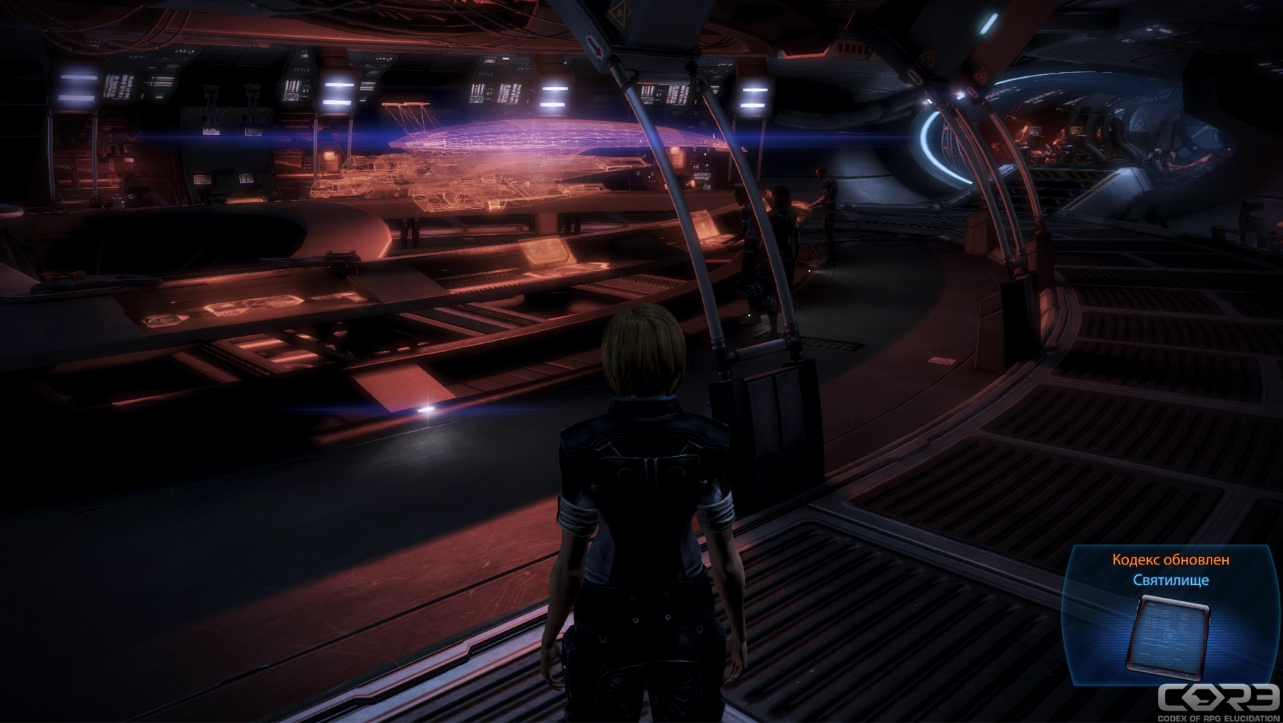 [Mass Effect 3] На скриншоте: Обновлённая «Нормандия».