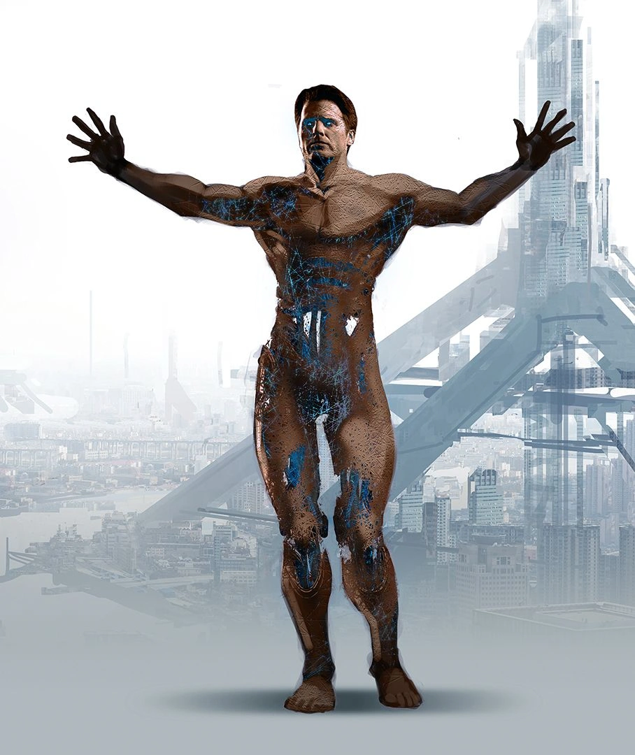 [Mass Effect] Концептуальный рисунок: Улучшенный Жнецами Призрак.