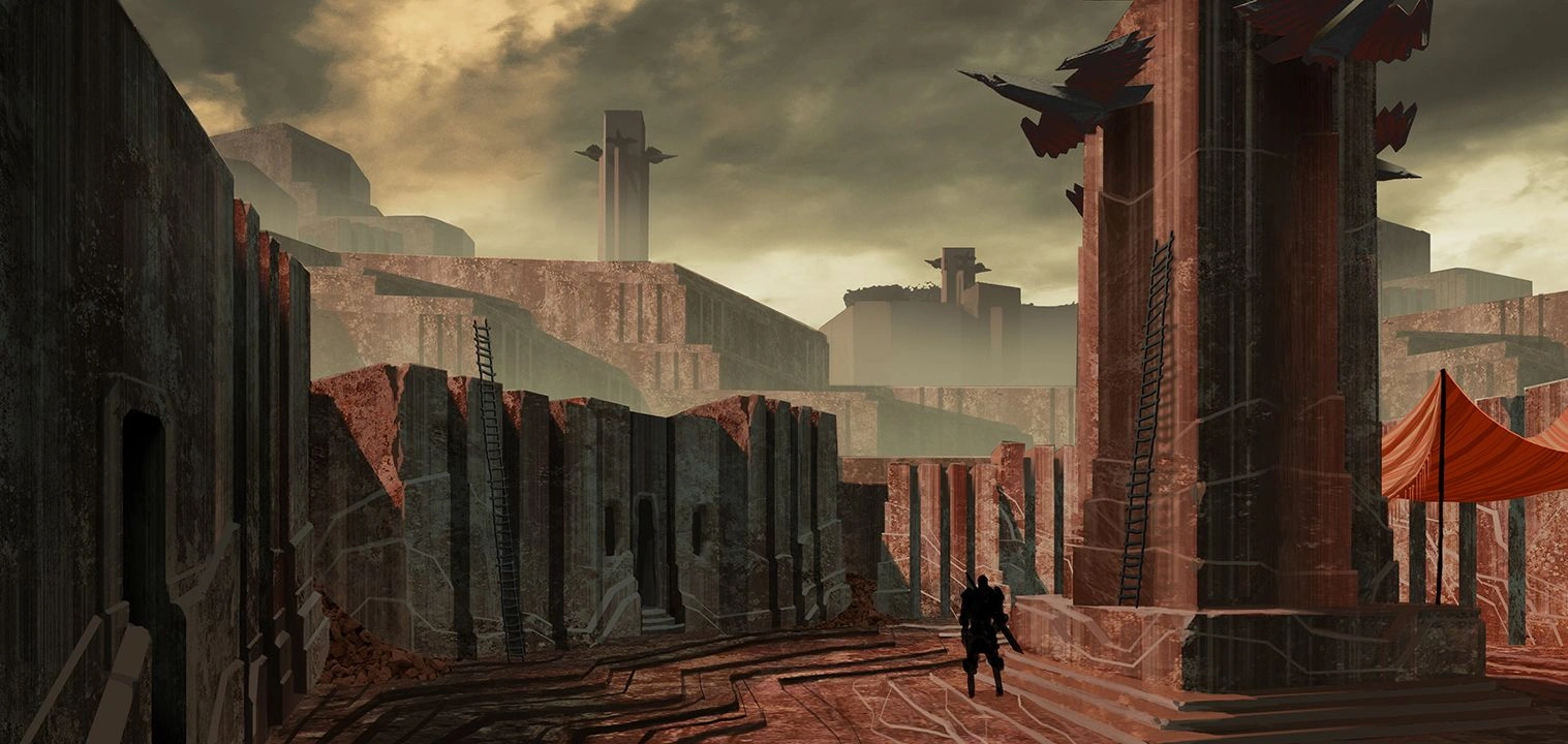 [Dragon Age 2] Концептуальный рисунок: Киркволл.