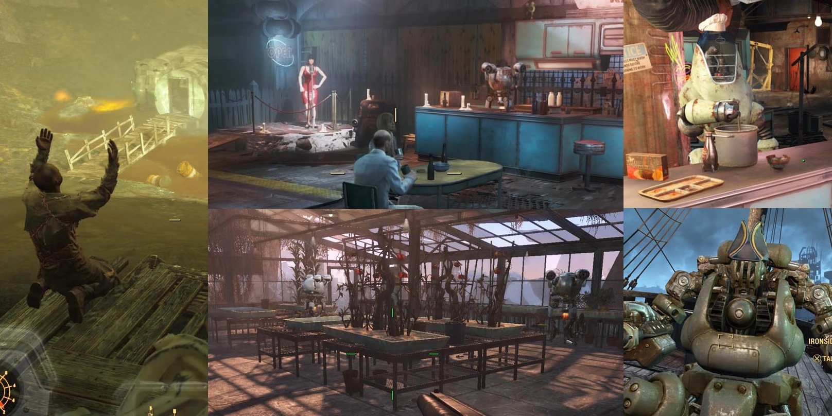 [Fallout 4] Мирные поселения с уникальными персонажами.