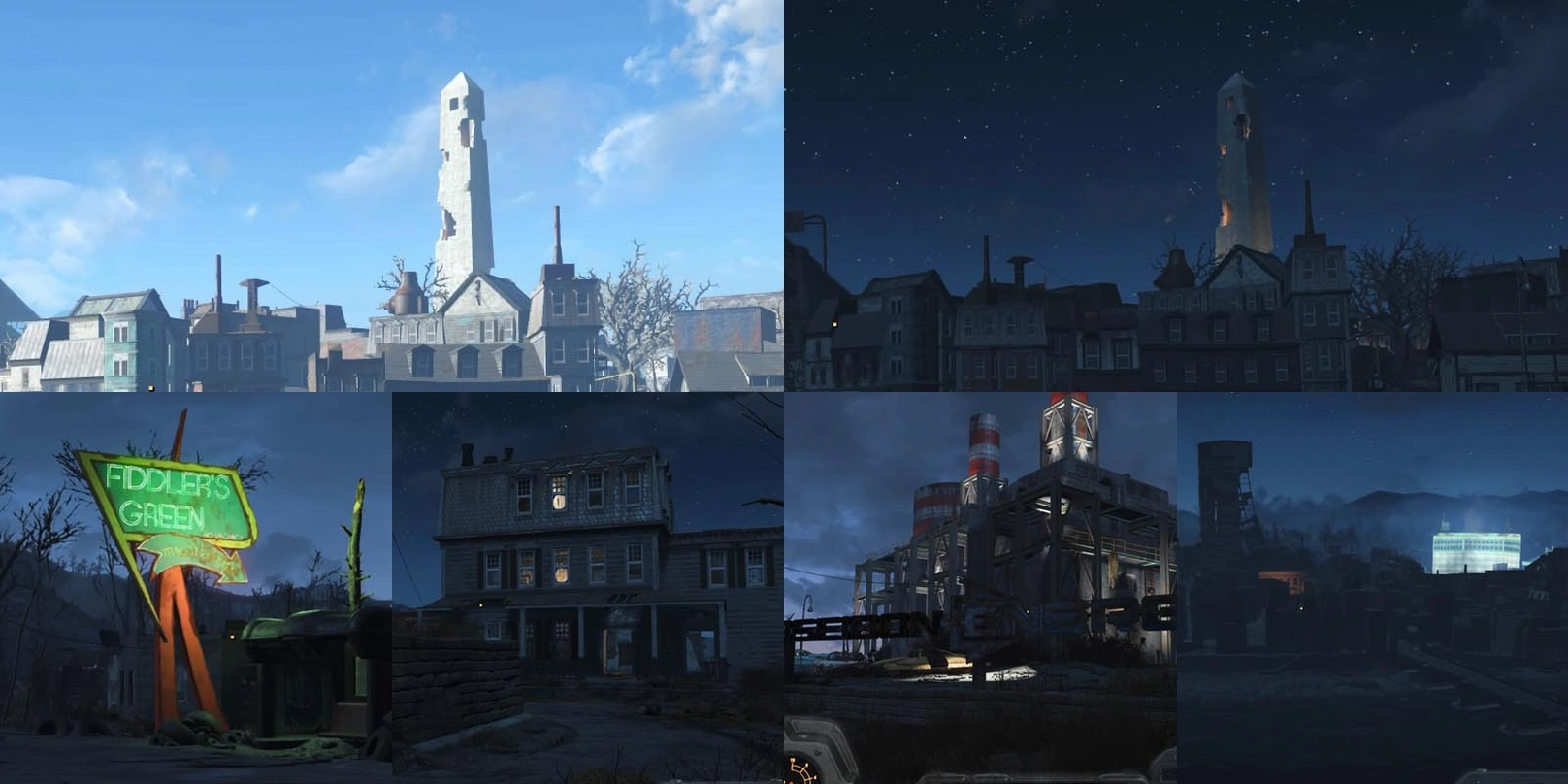[Fallout 4] Подсвеченные ориентиры.