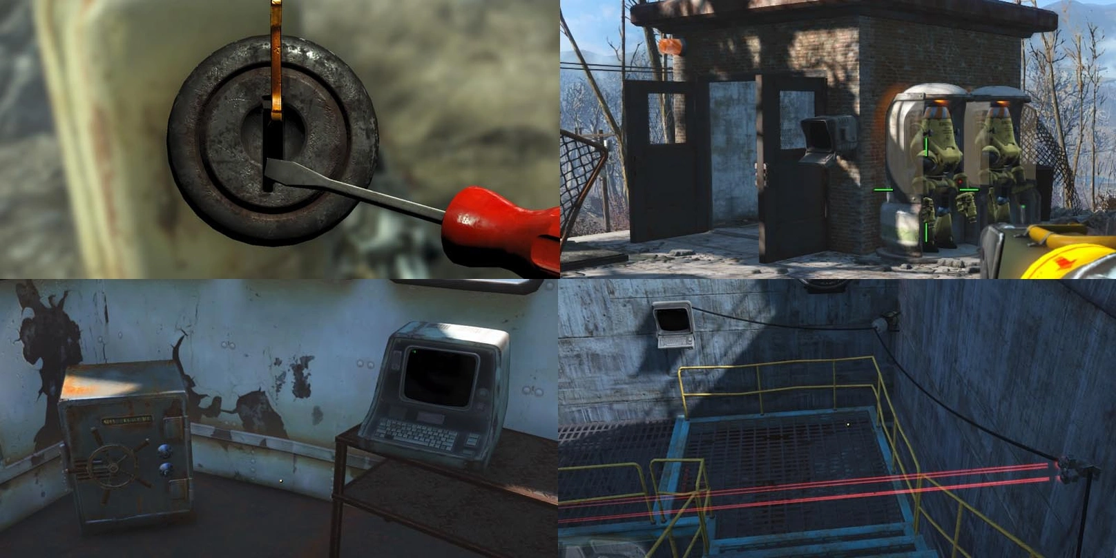 [Fallout 4] Замки и терминалы.