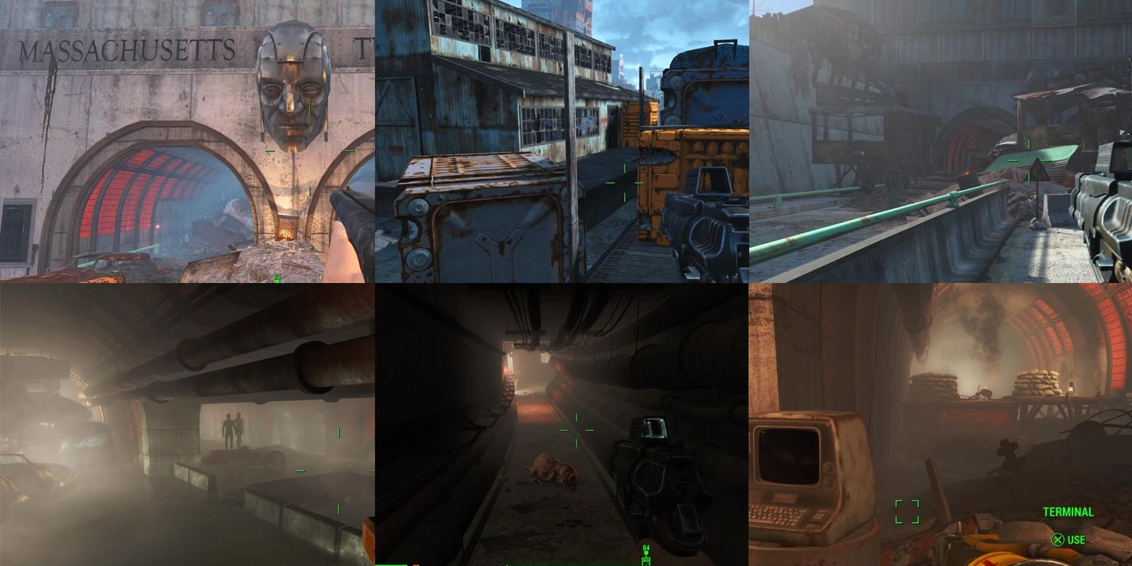 [Fallout 4] Входы в «Масс Пайк».
