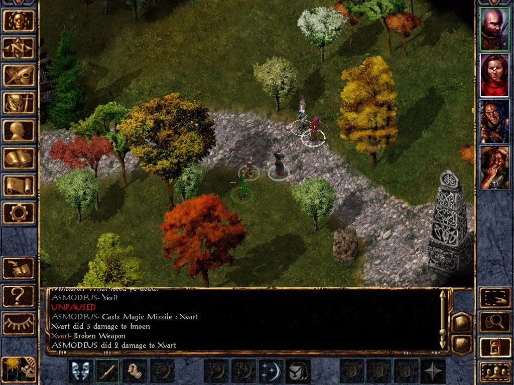 Скриншот Baldur's Gate (1998).