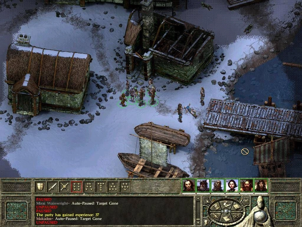 Cкриншот Icewind Dale 2 (2002).