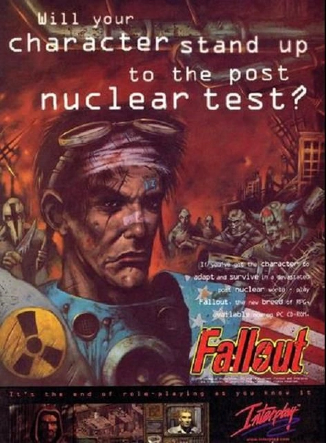 Рекламный плакат Fallout.