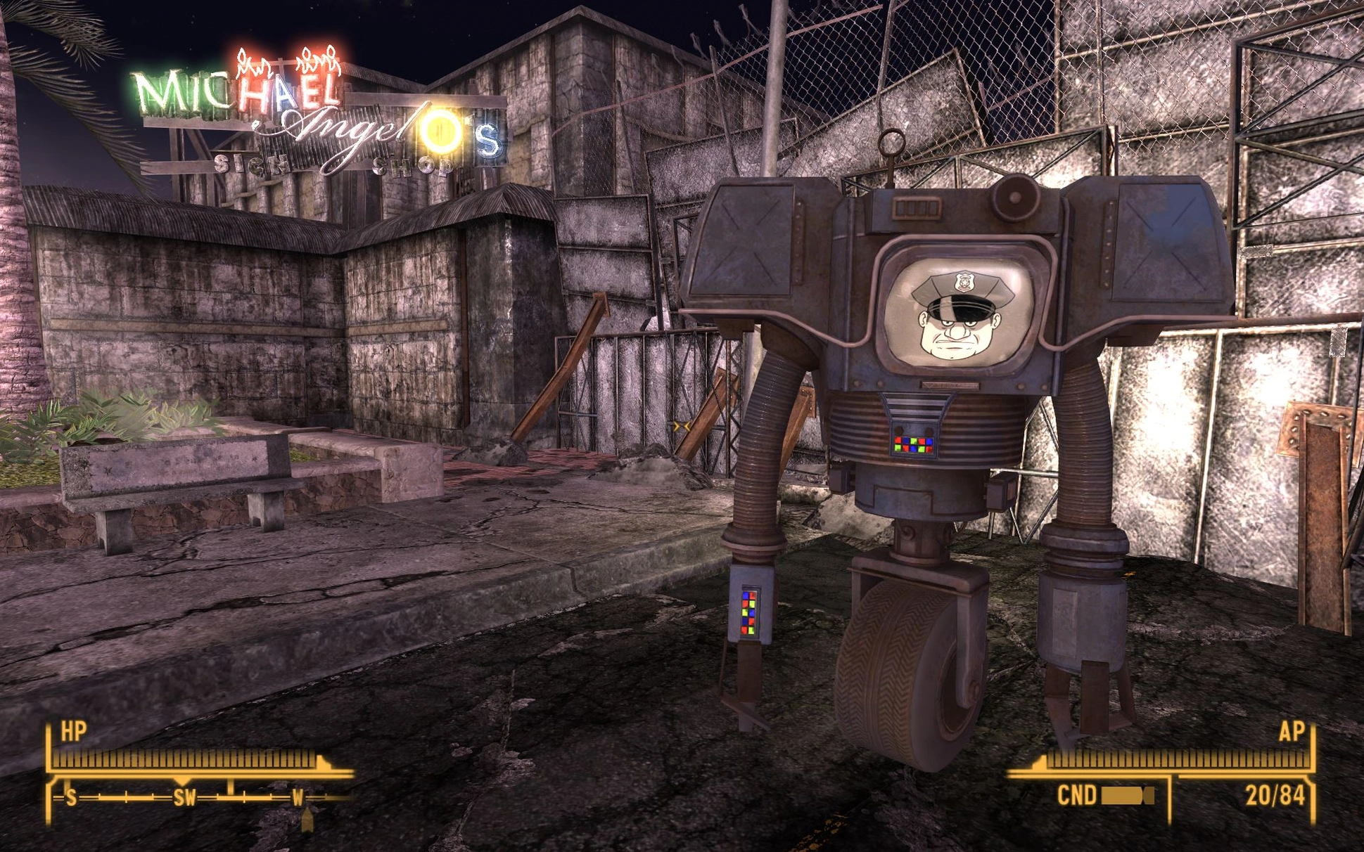 Скриншот Fallout: New Vegas — Секьюритрон.