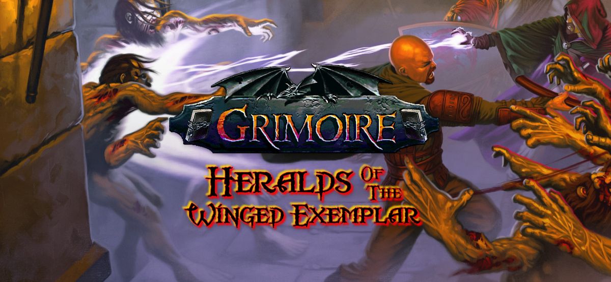 Обложка Grimoire: Heralds of the Winged Exemplar.