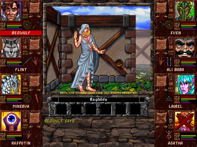[Grimoire: Heralds of the Winged Exemplar] Игра в 1998 году.