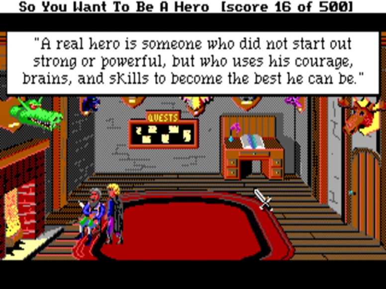 Скриншот Hero’s Quest: Мотивация для героя.
