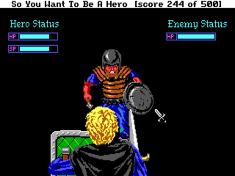 Скриншот Hero’s Quest: Бой.