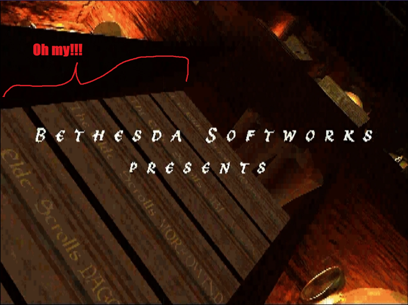 Книги с названиями игр в The Elder Scrolls: Redguard.