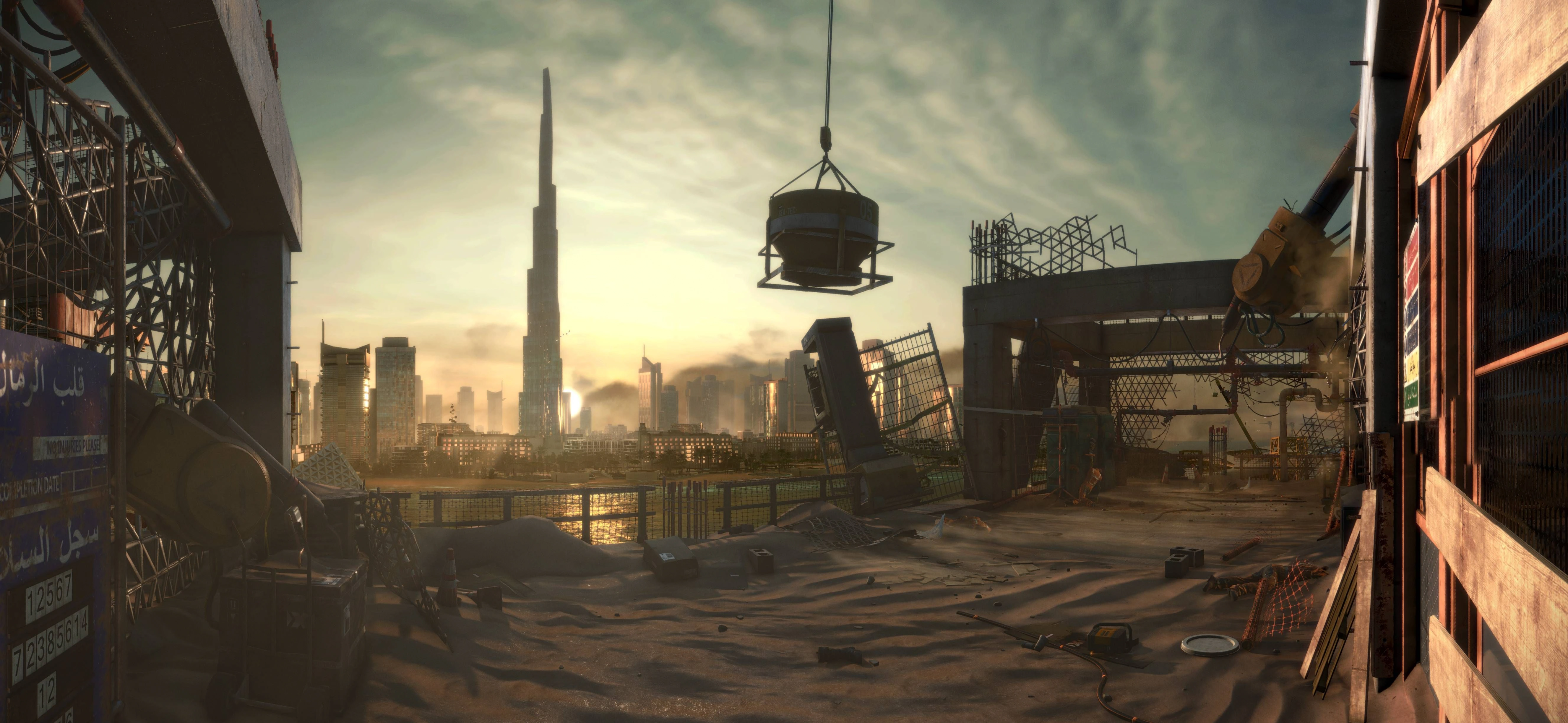 [Deus Ex: Mankind Divided] На скриншоте: Дубай.