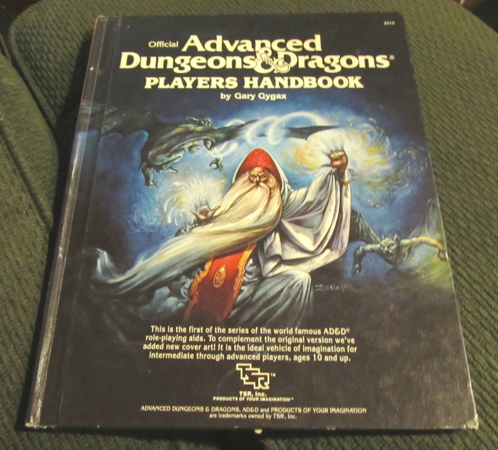Фотография Advanced Dungeons & Dragons: Player's Hadbook.