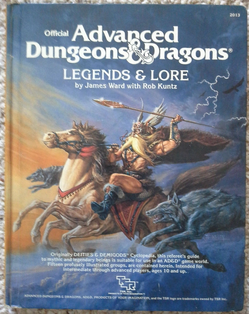 Фотография Advanced Dungeons & Dragons: Legends & Lore.