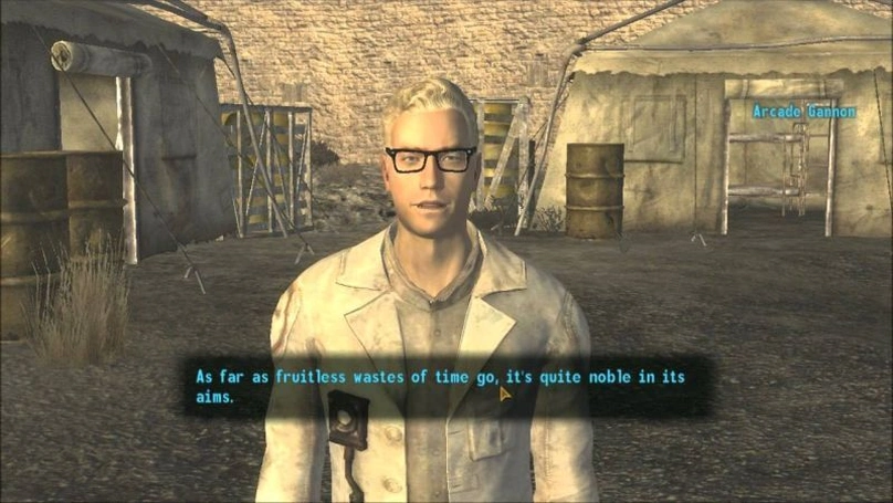Аркейд Геннон в Fallout: New Vegas.