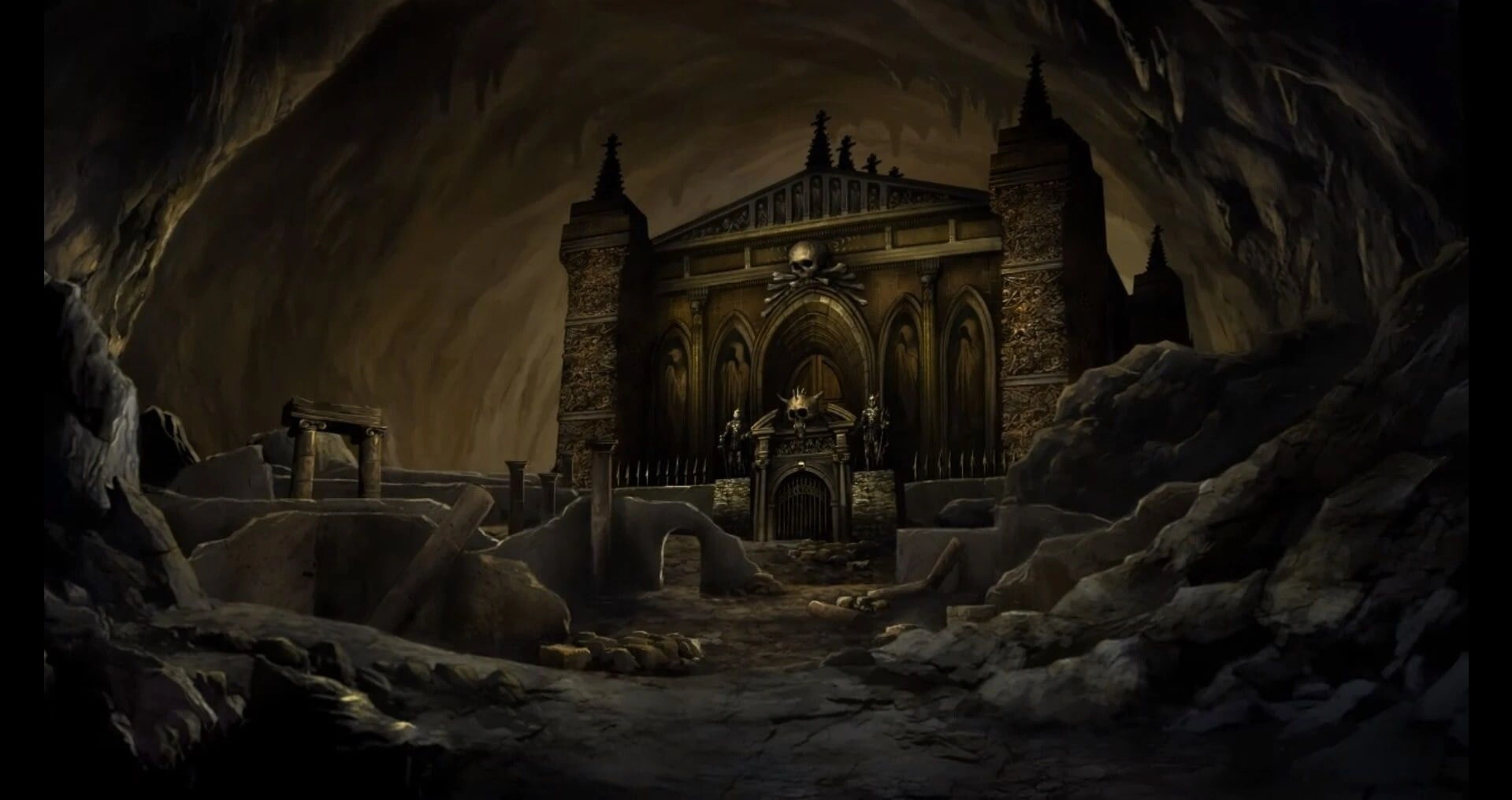[Baldur’s Gate] На скриншоте: Подземный храм Баала.