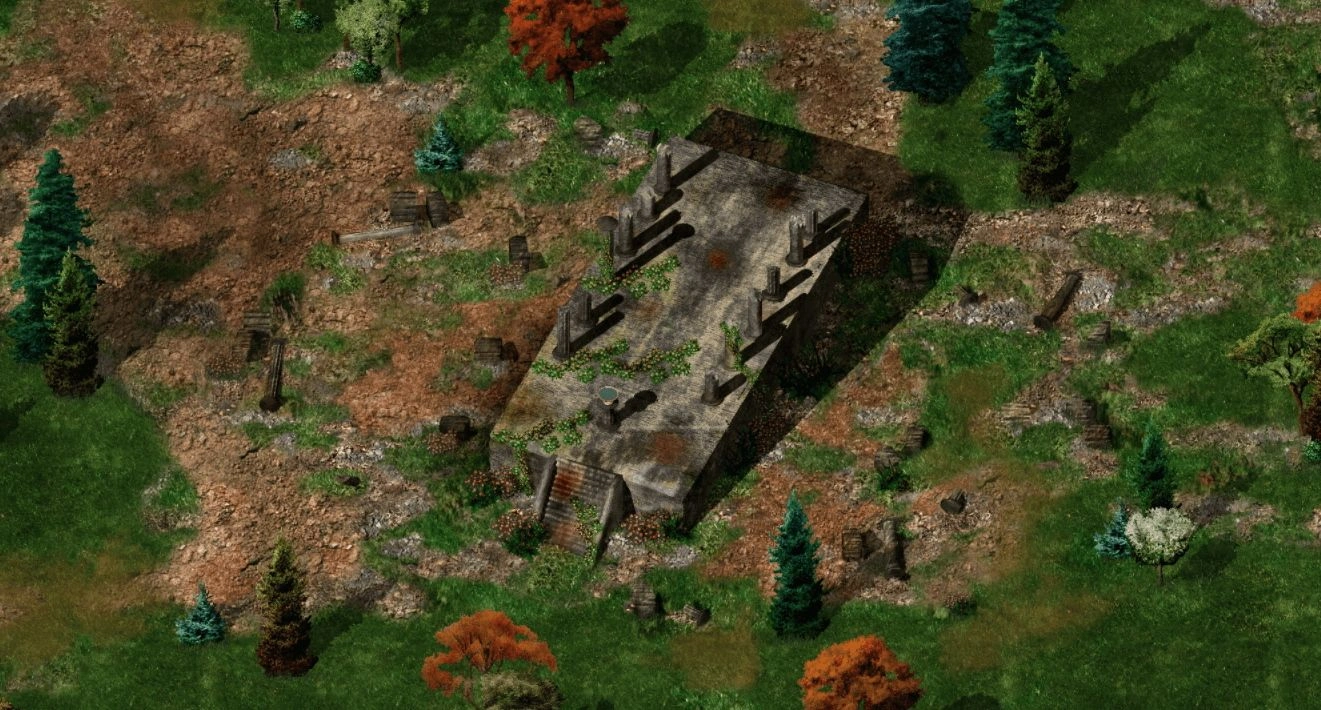 [Baldur’s Gate] На скриншоте: Предполагаемое место гибели Халида по книге.