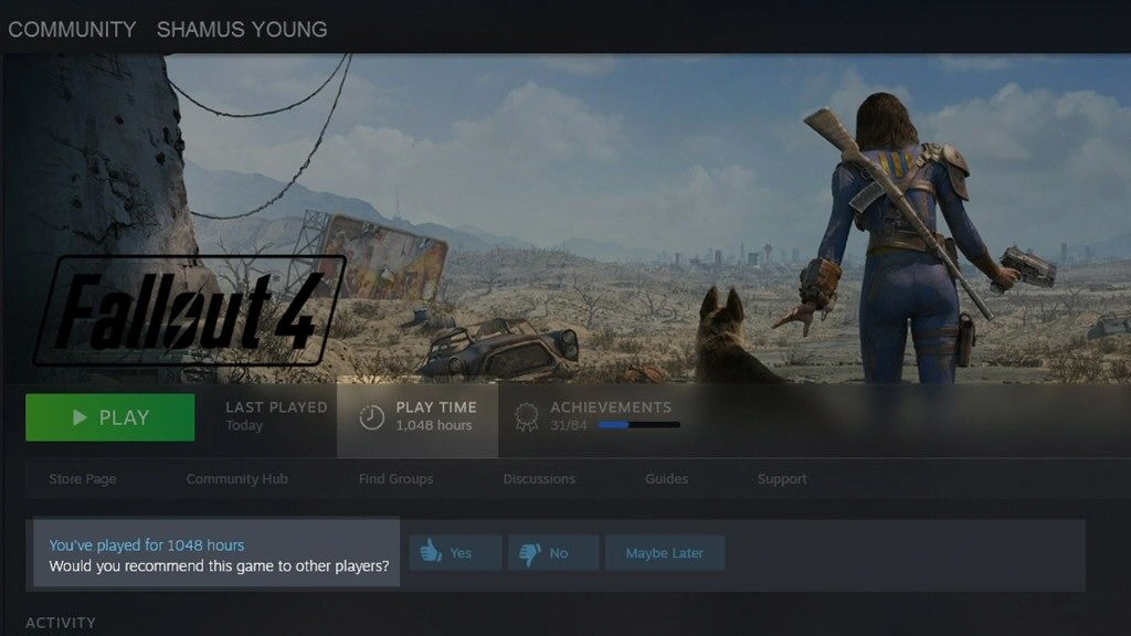 [Fallout 4] На скриншоте: [Fallout 4] На скриншоте: Steam