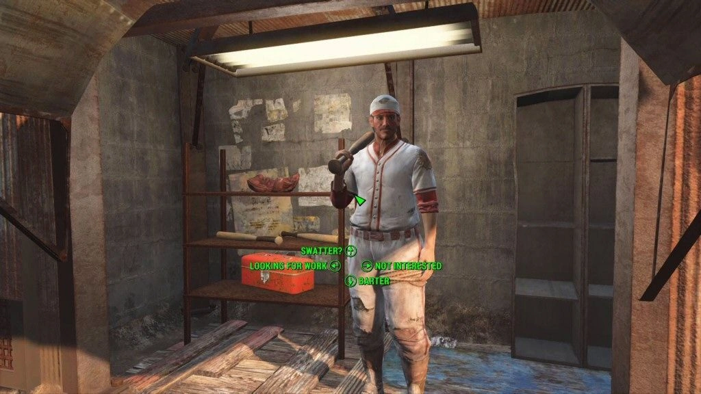 [Fallout 4] На скриншоте: Тупой юморист.