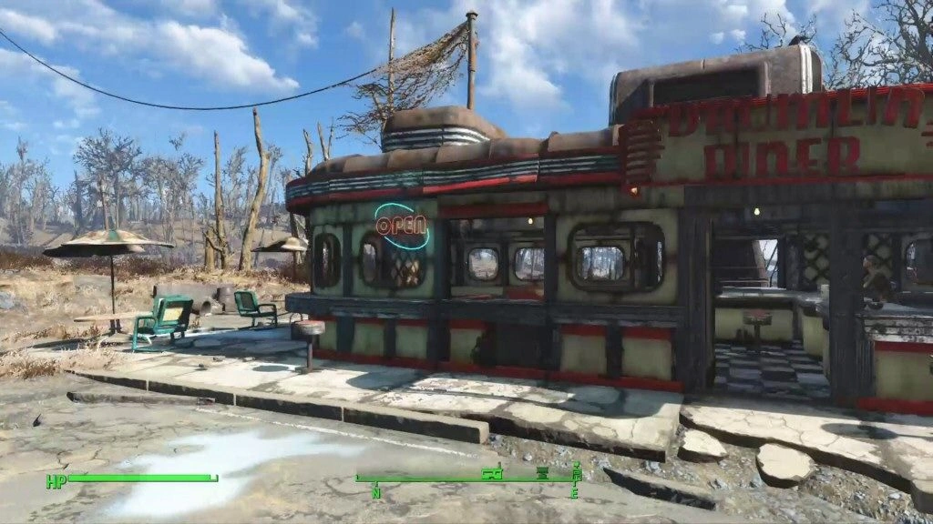 [Fallout 4] На скриншоте: Это мир шириной в милю, но глубиной с молекулу