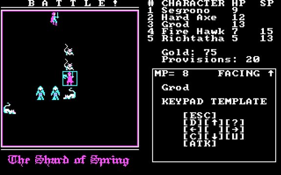 The Shard of Spring (DOS).