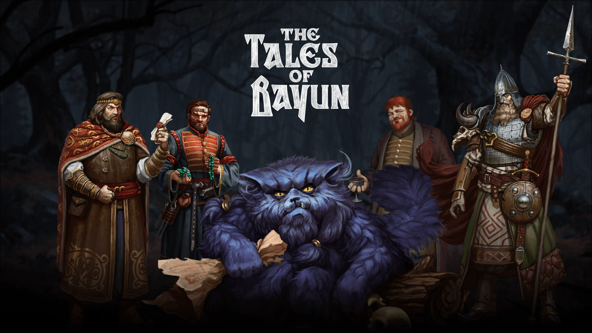 [The Tales of Bayun] Кот и логотип.