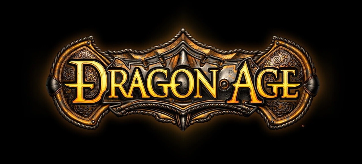 Первый логотип Dragon Age: Origins.