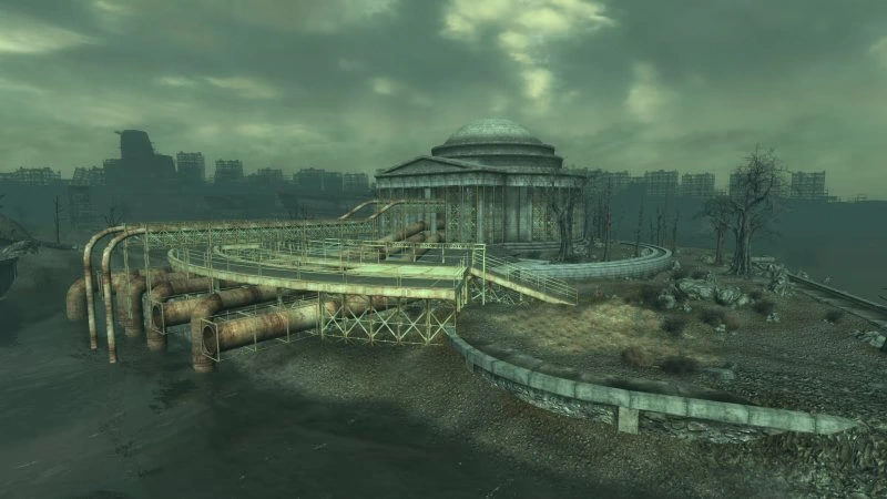 [Fallout 3] На скриншоте: Мемориал Джефферсона