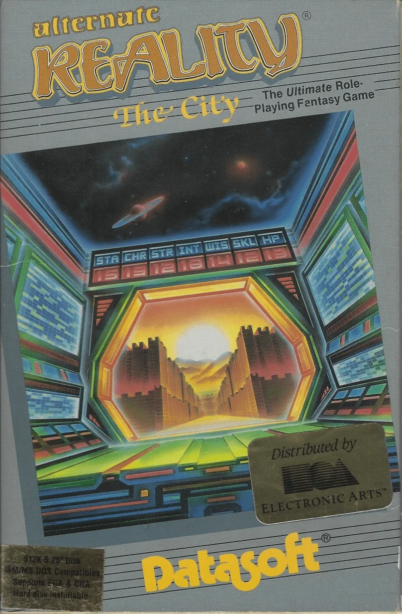 Обложка Alternate Reality: The City, 1985 год.