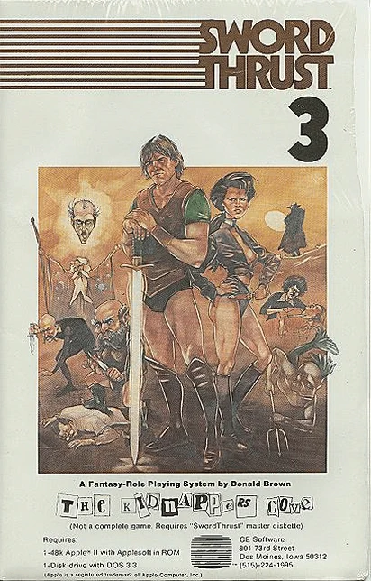 Обложка SwordThrust (1981).
