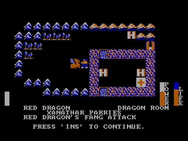 Скриншот Stuart Smith's Adventure Construction Set (1984): Фэнтези.