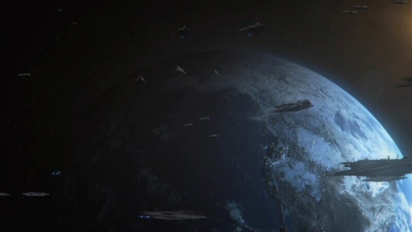 [Mass Effect 3] На скриншоте: Вид на Землю.