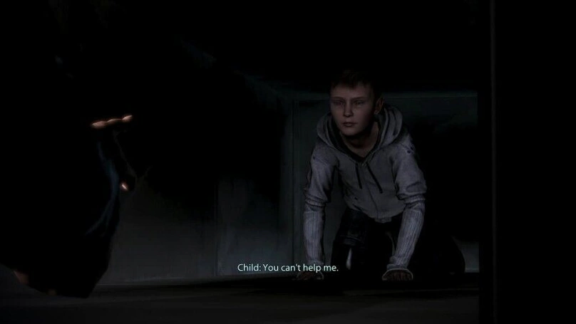 [Mass Effect 3] На скриншоте: Ты не можешь мне помочь.