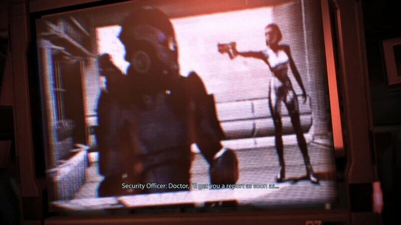 [Mass Effect 3] На скриншоте: Ева Модуль.