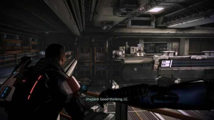 [Mass Effect 3] На скриншоте: Линейные коридоры.