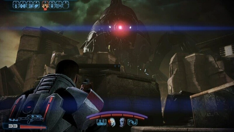 [Mass Effect 3] На скриншоте: Укрытие от Жнеца.