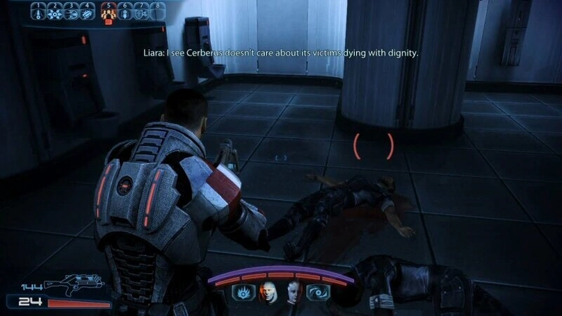 [Mass Effect 3] На скриншоте: Цербер не боится потерь.