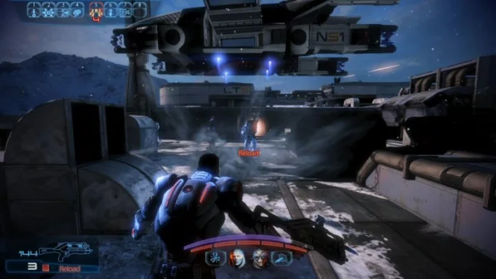 [Mass Effect 3] На скриншоте: Десант Цербера.