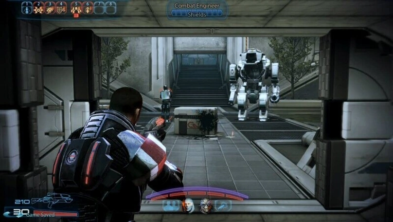 [Mass Effect 3] На скриншоте: Пустая машина.