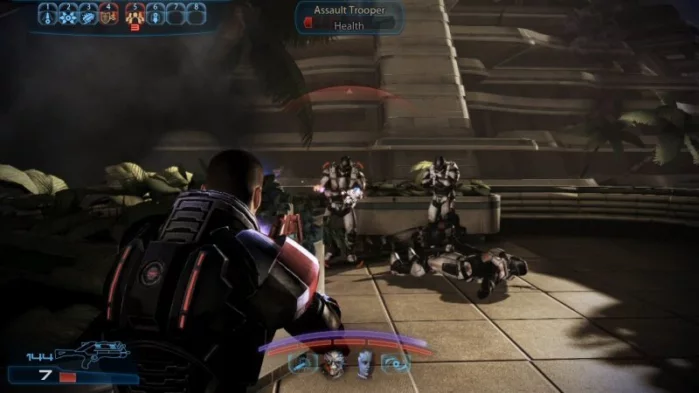 [Mass Effect 3] На скриншоте: Штурмовики Цербера.