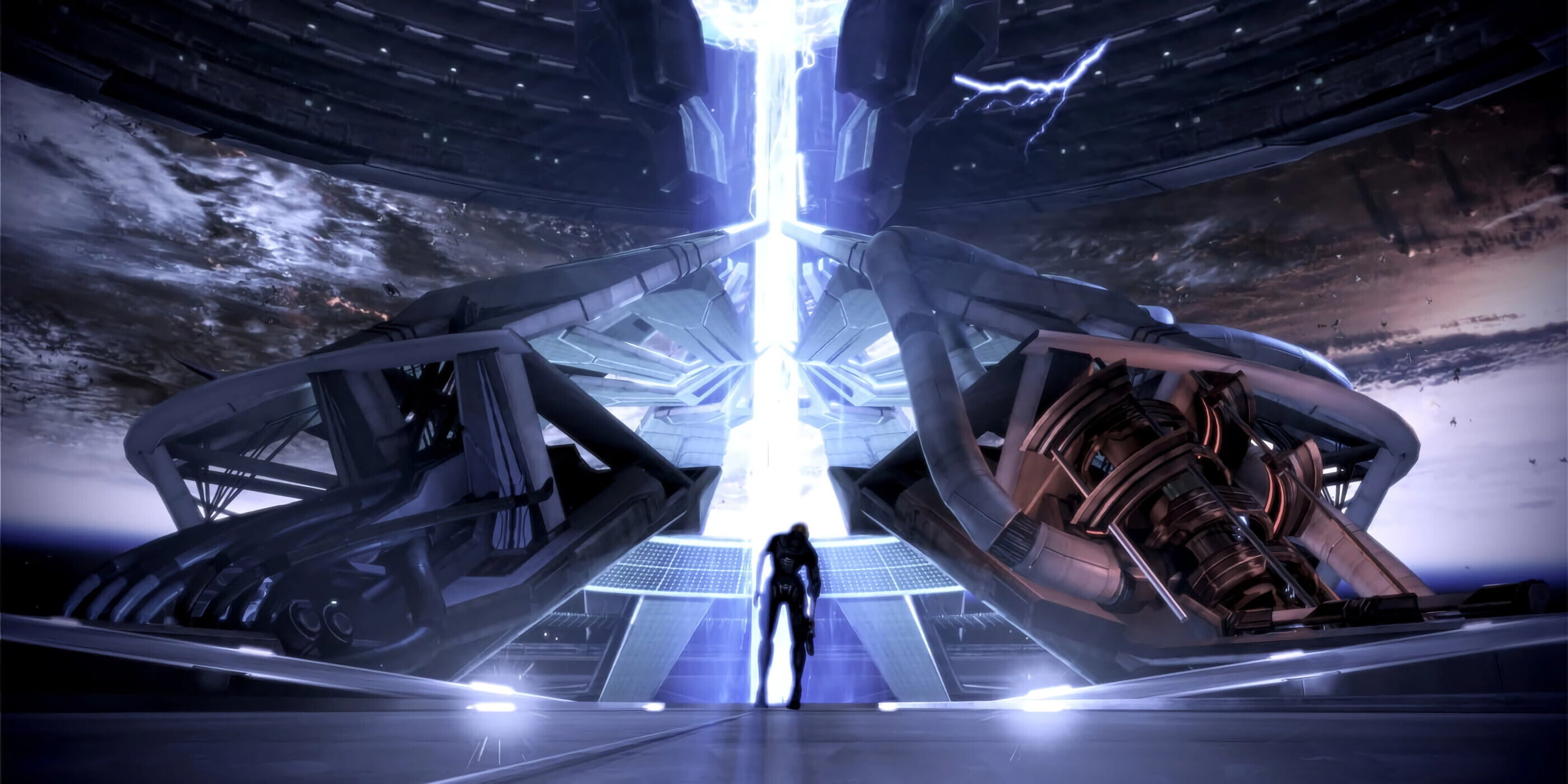 [Mass Effect 3] На скриншоте: Шепард у Горна.