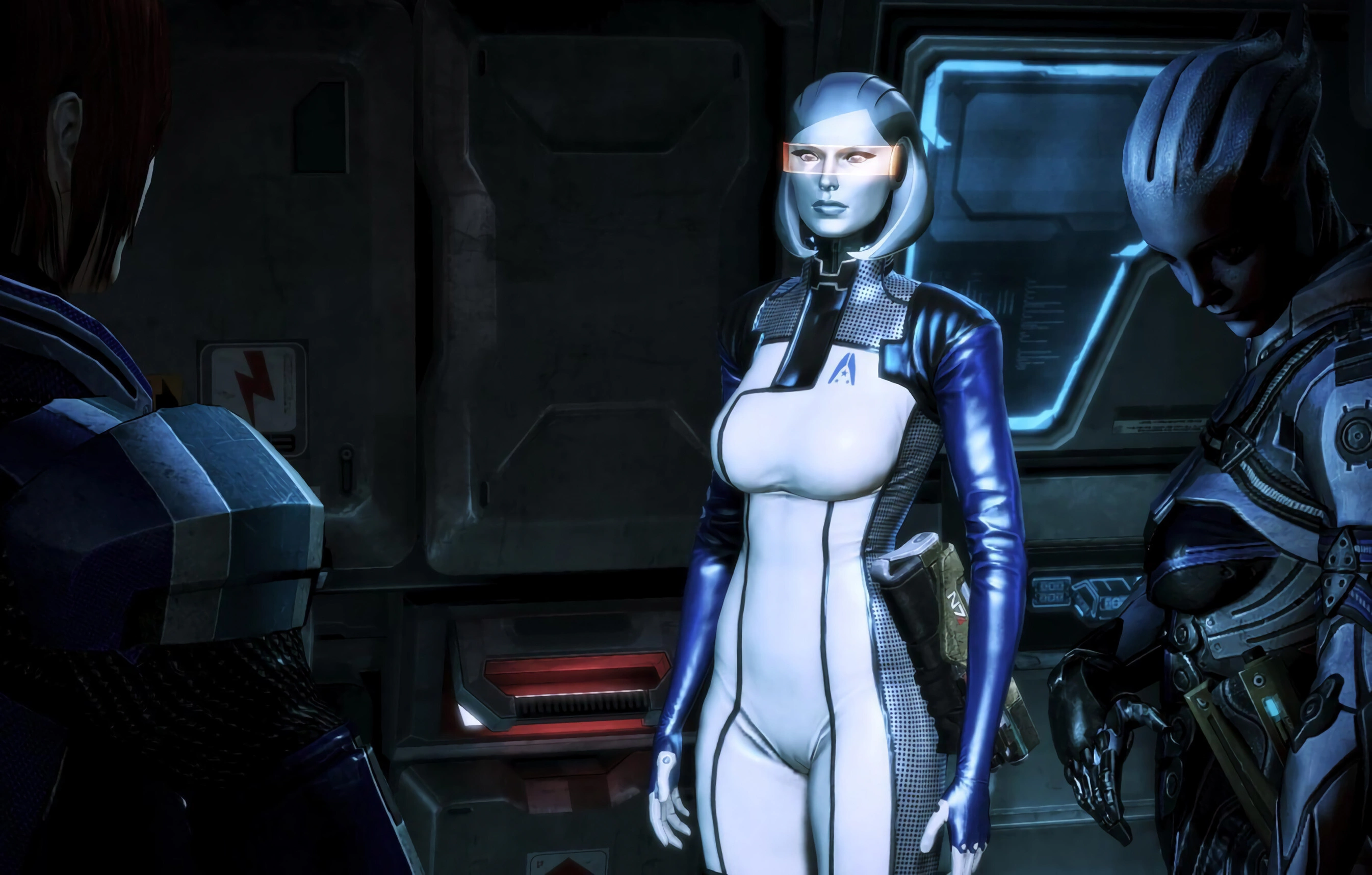 Скриншот Mass Effect 3: Гуманоидное тело СУЗИ.