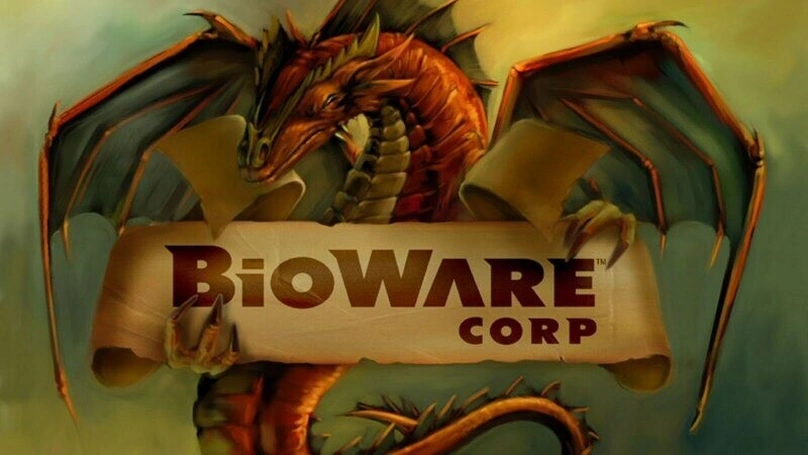 Логотип BioWare в Neverwinter Nights.