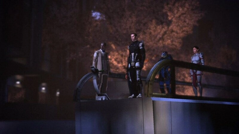 [Mass Effect] На скриншоте: Посвящение в Спектры.