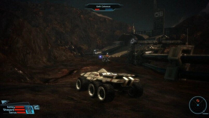 [Mass Effect] На скриншоте: Мако на Теруме.