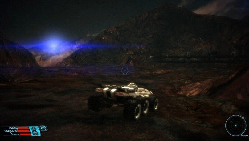 [Mass Effect] На скриншоте: Поездка на Мако по Теруму.