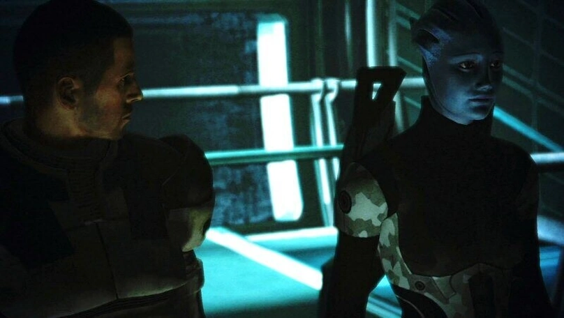 [Mass Effect] На скриншоте: Лиара на Новерии.