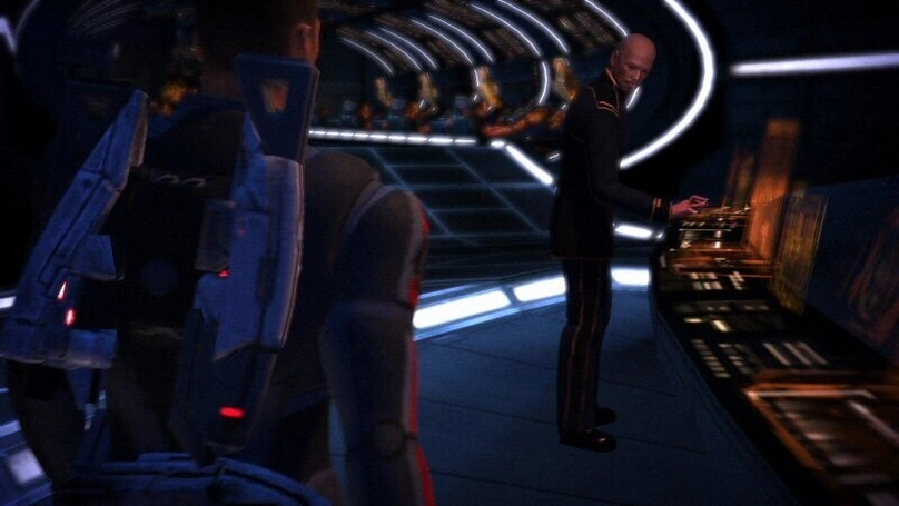 [Mass Effect] На скриншоте: Престон.